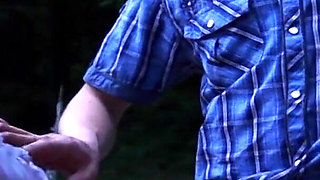 Cum Eating Blondie From France Sucking and Riding Cock at Cabin