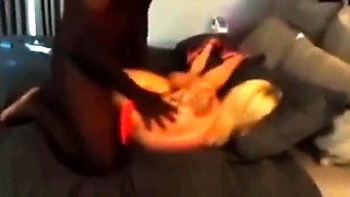 Blonde Milf in Heels Takes BBC Creampie