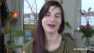Hot German Amateur Jade Fingers Her Shaved Pussy Until She Cums Hard - Lindsey Cruz Solo