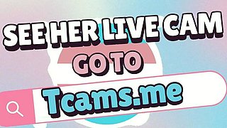 Popular Trans Cam Model Masturbating Solo