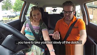 Fake Driving School Learners post lesson horny orgasm fuck