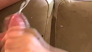 Two Hot Girls Make a Guy Cum Like Crazy with a Huge Cum Load After Kissing and Teasing for Hours