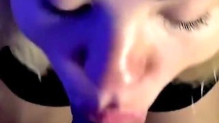 Half Sister Made Brother’s Evening Pleasant Oral Creampie. Sea of Sperm