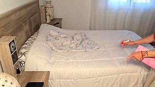 Naughty teen student gets a hot surprise from her uncle - rough fuck & loud moaning