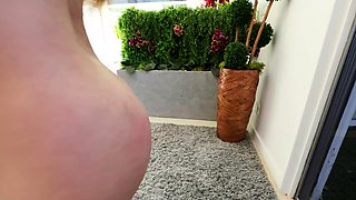 Mexicana blowjob with her big boobs