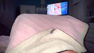 I play with my pussy while watching anime - POV