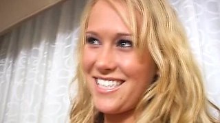 Carly Parker Sexy Big Fake Tits Blonde POV Facial Blowjob and Tits Fucking