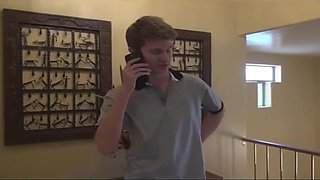 Horny blonde cougar amazing sex video