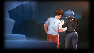 Summertime Saga Reworked - 5 in the College Toilets by Misskitty2k