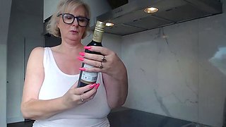 Hard fuck for mature blonde with big boobs
