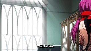 Hot chicks with dicks fuck a girl roughly