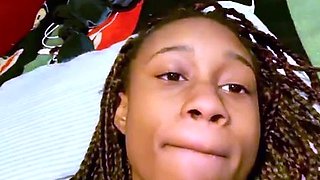 Hot Black Maid Does Some Webcam Black and Ebony