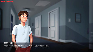 Summertime Saga 05 by Darkcookie - Hot MILF Needs Massage From Horny Pervert Tenant