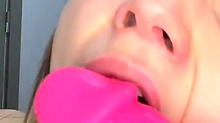 Advent Calender 2. 12. Blowjob with Pink Dildo