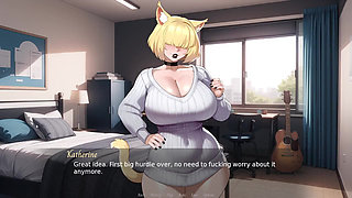 Cucky Gets Some Action - Nyatorase #9 Cartoon Porn Game