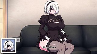 Waifu Hub Season 1 - drilling into Nier Automata's massive booty with full gameplay experience