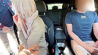 My Muslim Wife's First Dogging in public. French hiker almost ripped her pussy apart.