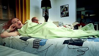 Steamy Step Mom Spooning Step Son in 4K - Taboo Bed Sharing & Hot MILF Action