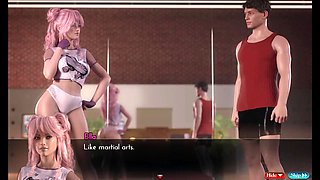 The Genesis Order Streamer Girl Is Having Sex In The Gym While Her Fan Is Watching Ended With Unexpected Creampie Ep56