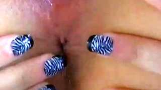 Slutty babe Aris punished on the beach