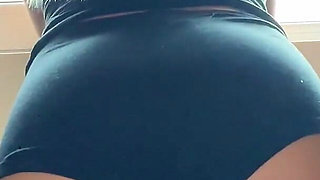 Farting in Black Panties