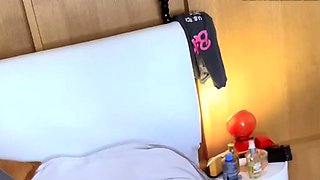 Three Italian girls sucking a dildo and fucking with a