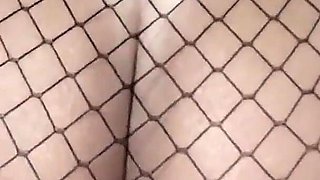 Slow Motion Husband Is Delighted to See His Wife with the Big Ass Dressed Like This