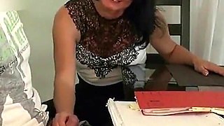 Scandal! Horny Teacher Seduces! Deep in the Ass and Pussy for the Good Grade