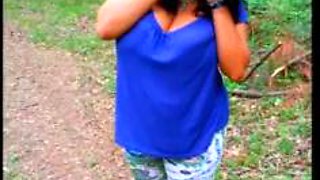 Selena Star fucks in the Woods