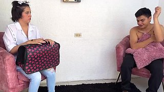 Sexy Latina Vet Fucks My Huge Cock - Anal Teen Big Tits Missionary Orgasm