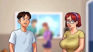 Summertime Saga reimagined with two Mrs. Smith by MissKitty2K