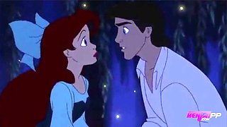Disney Porn ( Parody ) - Ariel Quick Blowjob On A Boat - Uncensored
