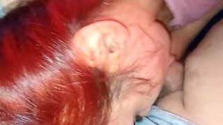 Stepdaughter Blowjob with Creampie Mouth Cumshot - Cleopatra & Ionut899 Amateur POV