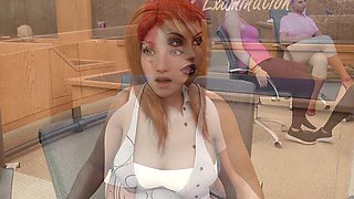 Anime hentai cartoon movie featuring Loveskysan69real