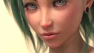 Sneaky Stepsis Sucked Stepbro's Cock in the shower- 3D Hentai Animated Porn - Family Crush