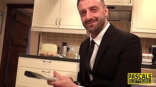 Restrained Milf Submissive Fucked For Cum