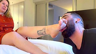 Femdom anal fist of russian pair