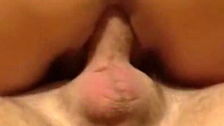 Creampie in cowgirl pose!