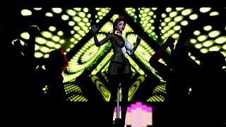 Bigboobs Dancer Ride the Cock - 3D Animation