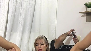 I finger my pussy so my pussy is soft so my husband can fuck me.