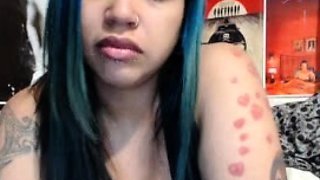 Hot Black Maid Does Some Webcam Black and Ebony