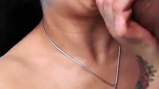 Big Tits Asian Babe Mai Bailey Sucks and Fucks Two Bwc in the Gloryhole