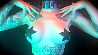 Goon for Spooky Goth Tits - Edge, Gooning, Halloween, Gothic