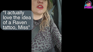 Slave Cleaning My Ass Outdoors