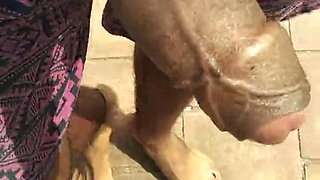 Tamil10inchesBBC sexy open terrace show