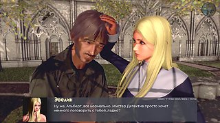 Adorable milf in a wild animated scene that will break her!