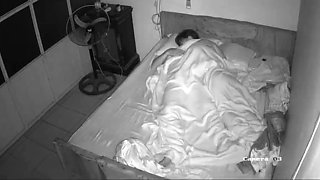 Amateur latin caught by hidden cam