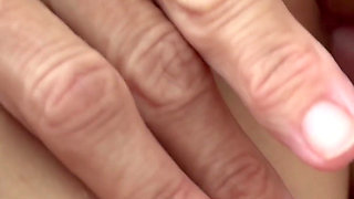 Cumming with Just One Finger From Her Pussy to Ass.