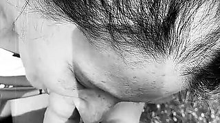 The Pictures Black and White She Sucks That Cock with All Her Fucking Might Cum Guzzler