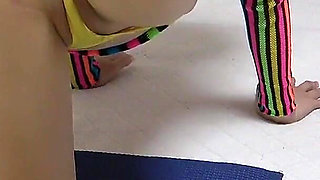 Girls Only Apartment in Japan See Through Dress Fresh Thighs in Mini Skirts Wedgie Thong Panties and Sexy Fitness